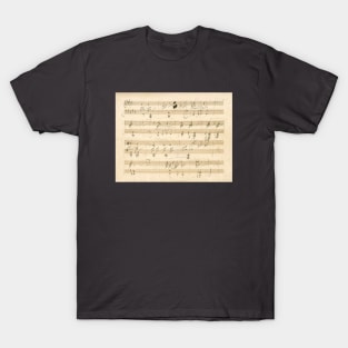 Beethoven | Moonlight Sonata | Original manuscript score T-Shirt